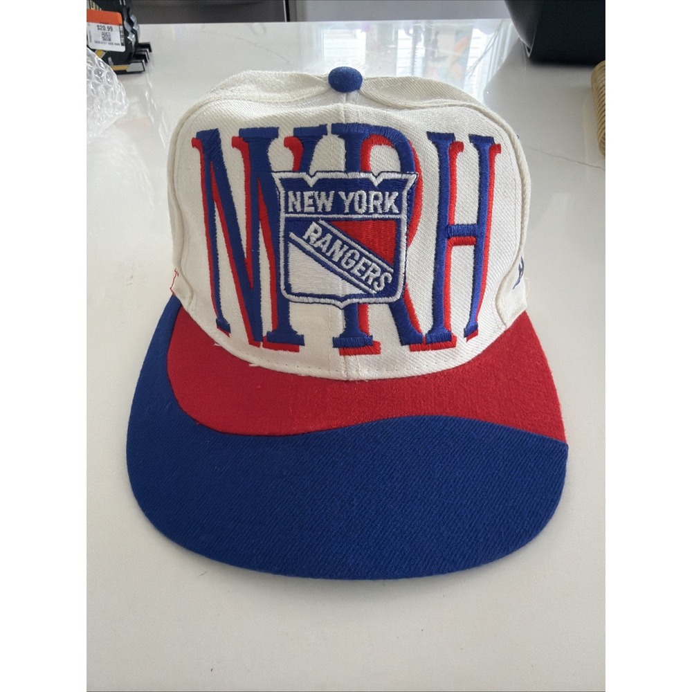 Vintage New York Rangers Hat Men Twins NHL Snap Back Cap Staley Cup 1994 Champ